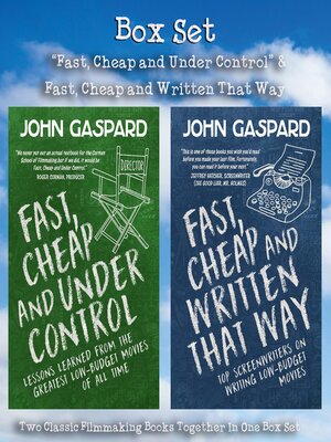 cover image of Fast, Cheap and Under Control/ Fast, Cheap and Written That Way